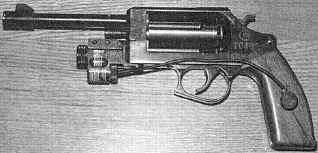 YESAUL revolver Ukrainan special forces weapon chambered for the 5.45x17.8mm penetrator ammo