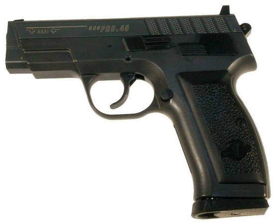 ASAI ONE-PRO 45 Pistol (.45-Auto, 16rd magazine)