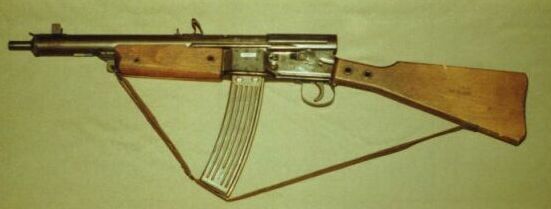 German WWII VG 1-5 gas delayed blowback rifle