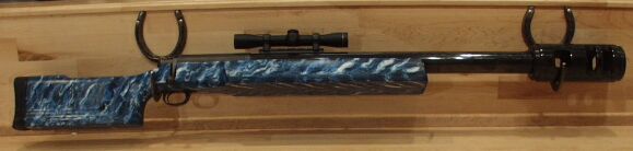 McBros 95 caliber rifle single shot bolt action rifle