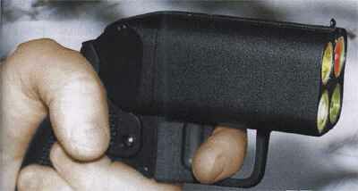 PB-4M Pistol Fires rubber bullets