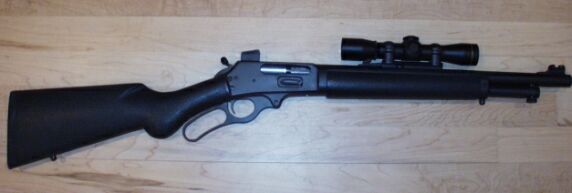 Copilot by Wildwest guns of Anchorage Alaska. Caliber 45/70.