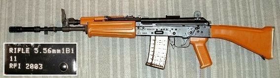 INSAS 1B1 Indian Service Rifle