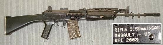 INSAS 1B1 Indian Service Rifle