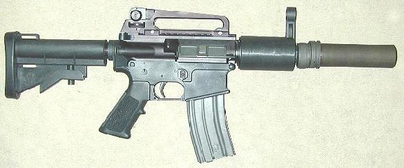 Military Manufacturing Corporation M16X With Suppressor