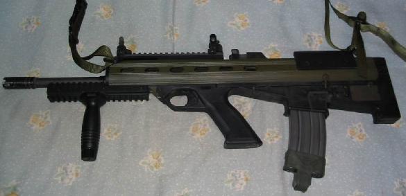 Bushmaster M17S flat-nose bullpup