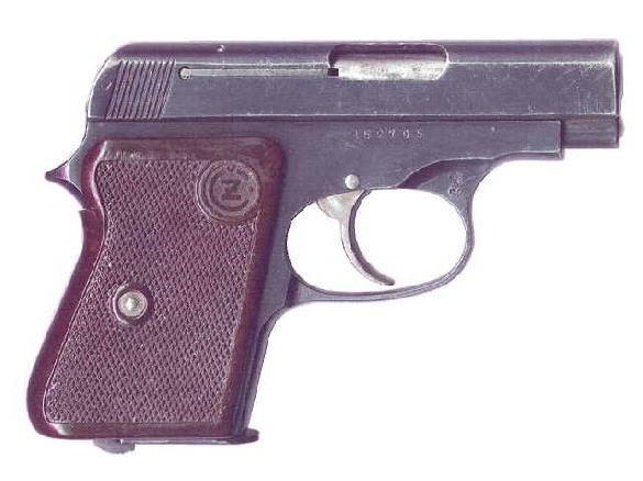 CZ Model 1945 in 6,35mm caliber (.25 ACP)