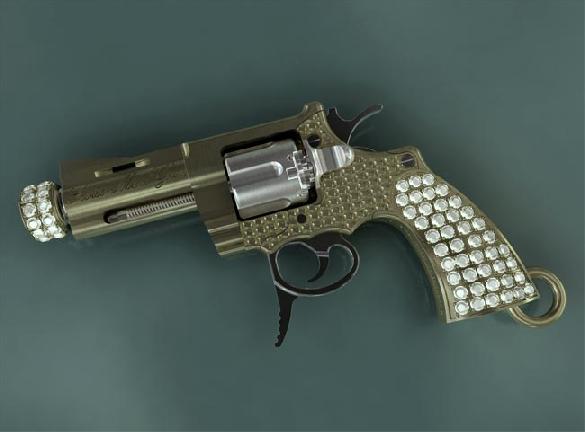SwissMiniGun: the smallest revolver and ammunition in the world.