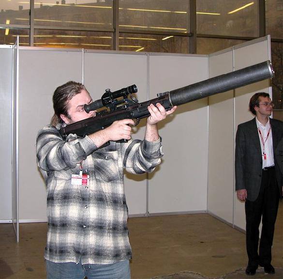 VSSK Vychlop (Exhaust) silenced sniper rifle