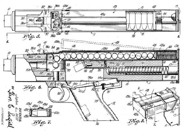 HILL H-15 prototype submachinegun