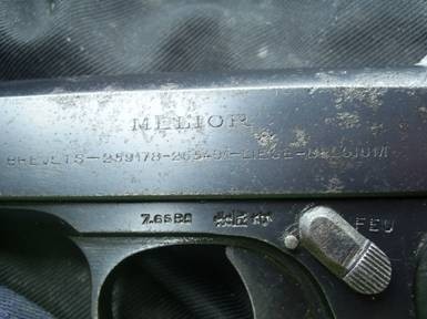 Melior Pistol 7.65mm