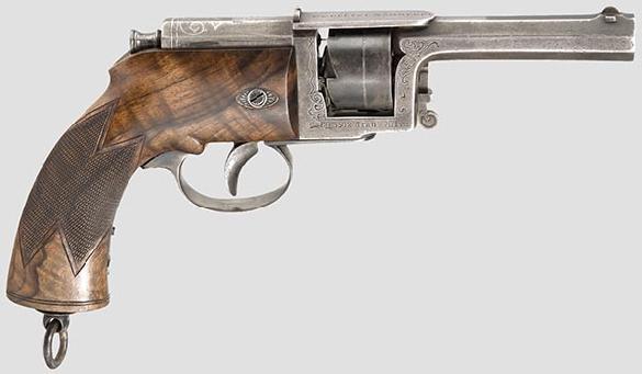 Dreyse needle-fire revolver