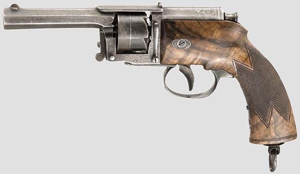 Dreyse needle-fire revolver
