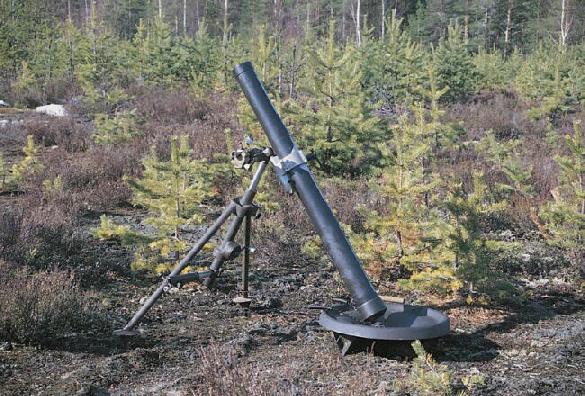 81 KRH 71 Y Finnish 81mm mortar