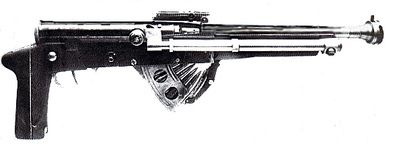 Ribeyrolles shortened Model 1917 rifle For use as firing port weapon in the Renault FT17 tanks