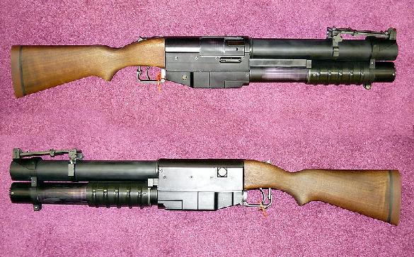 China Lake Pump-Action Grenade Launcher Airtronic China Lake 4x40 grenade 